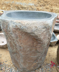 石雕洗手盆（?。﹫D片