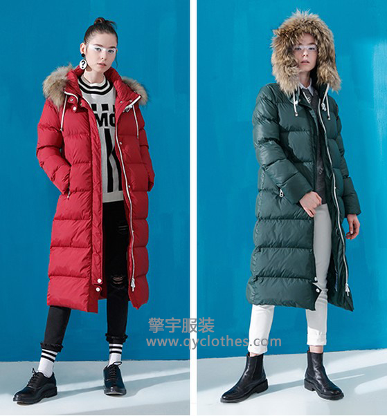 羽絨服加工圖片