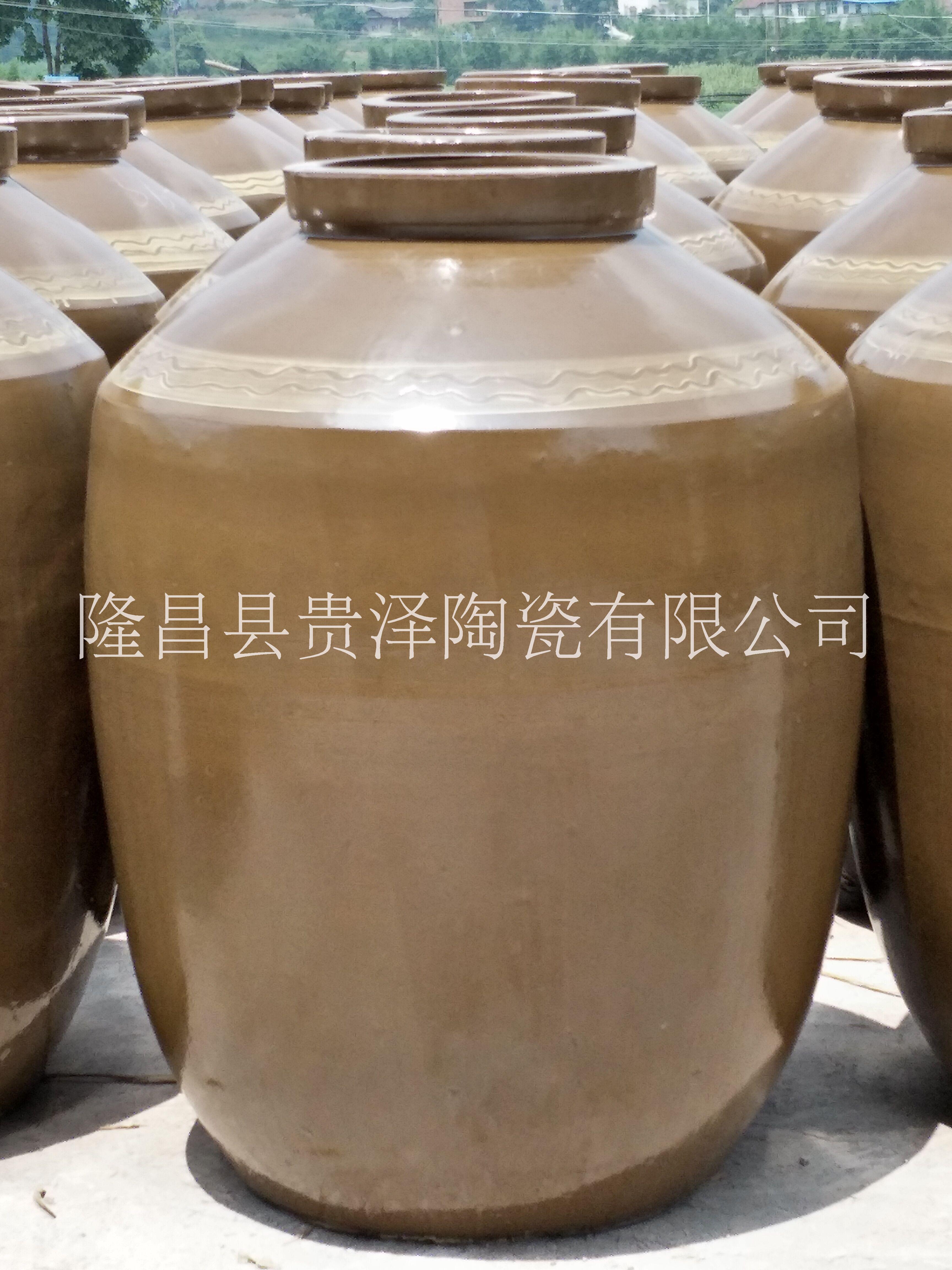 大量供應(yīng) 400斤陶瓷酒壇 陶