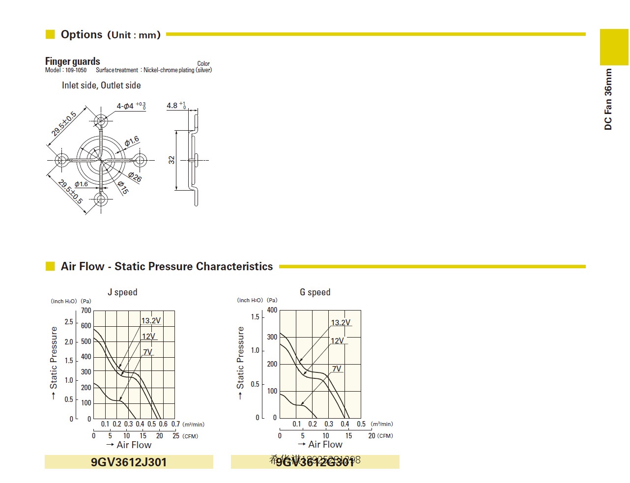 9G0812K101 9G0812K101山洋風(fēng)扇