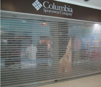 廣州不碎膠水晶PC片、不銹鋼管、鋁合金管 水晶卷閘門系列