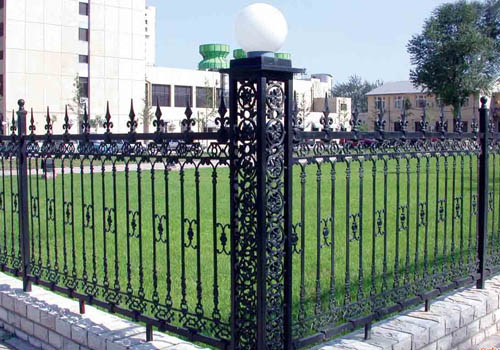 鐵藝圍欄圖片/鐵藝圍欄樣板圖 (1)