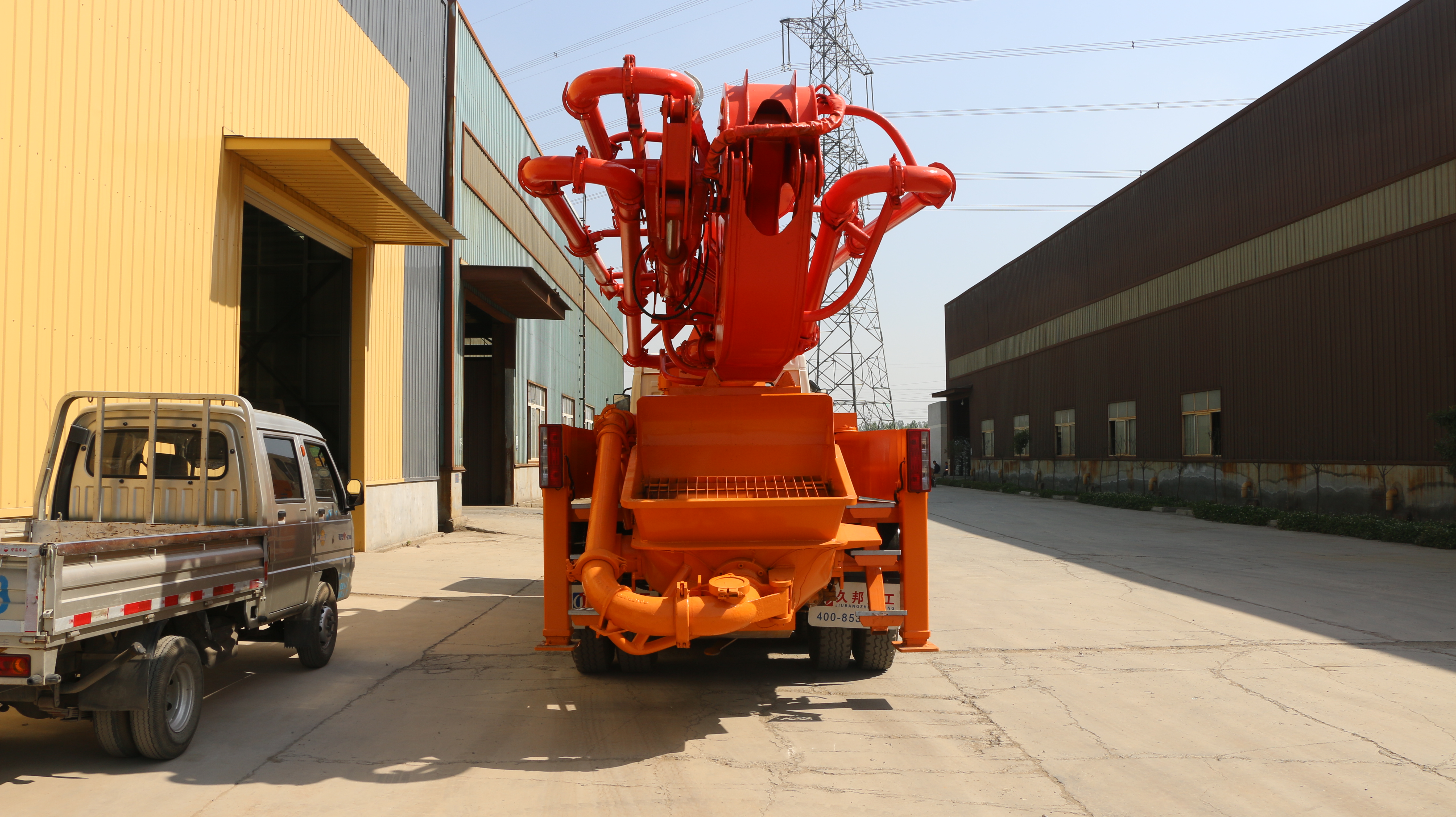 混凝土泵車(chē)圖片/混凝土泵車(chē)樣板圖 (4)