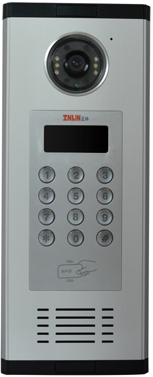 樓宇對講彩色聯(lián)網樓宇可視對講主機圖片