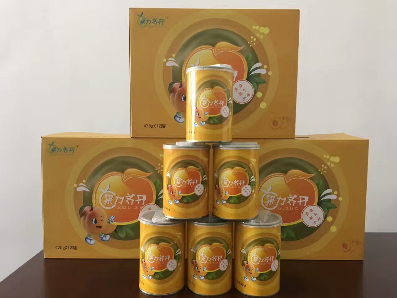 黃桃罐頭圖片/黃桃罐頭樣板圖 (4)