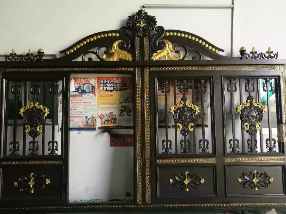 鋁合金別墅門圖片/鋁合金別墅門樣板圖 (2)