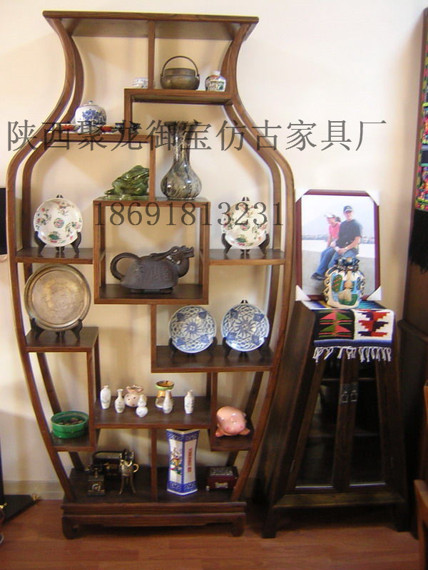 榆木博古架圖片/榆木博古架樣板圖 (4)