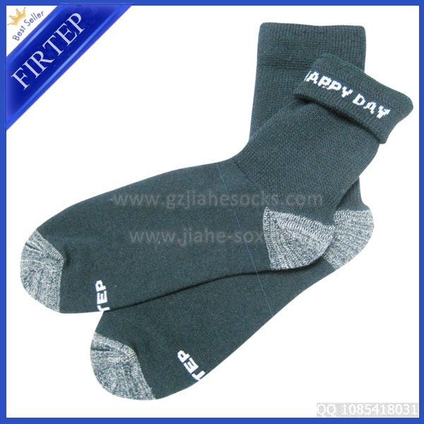 潮流時尚提花運動襪 秋冬毛圈運動襪批發(fā) 廣東廣州運動毛圈襪廠