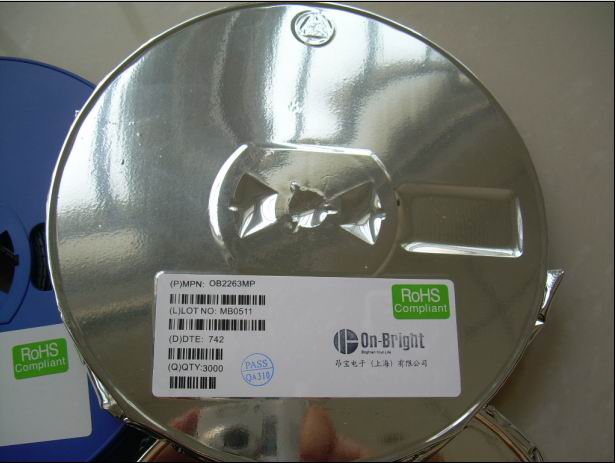 原裝昂寶OB2263電源IC圖片/原裝昂寶OB2263電源IC樣板圖 (2)