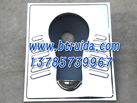 浙江金華@大小便分離式蹲便器圖片