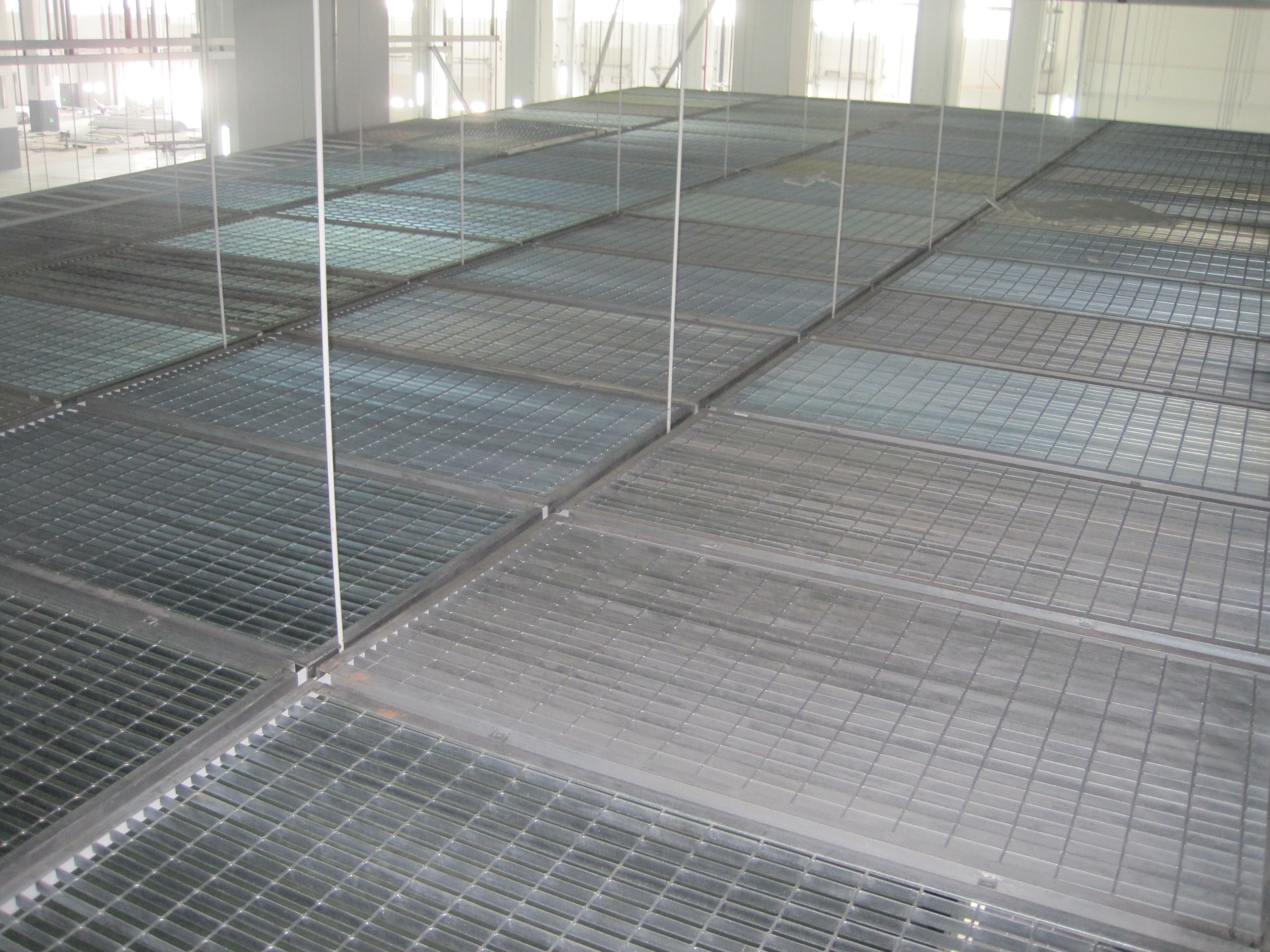 鋼格板吊頂圖片