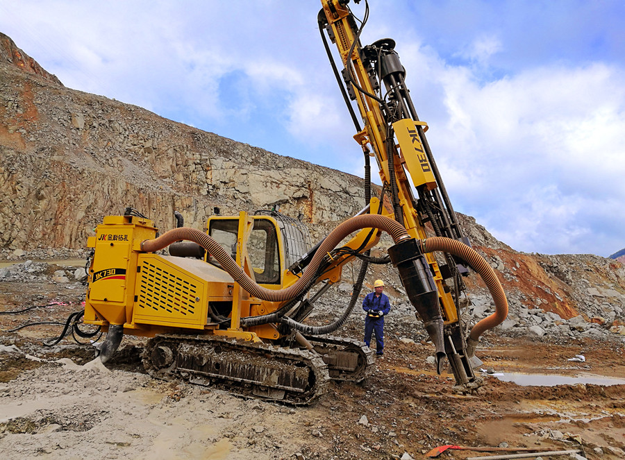 金科JK590履帶液壓鉆機圖片/金科JK590履帶液壓鉆機樣板圖 (4)