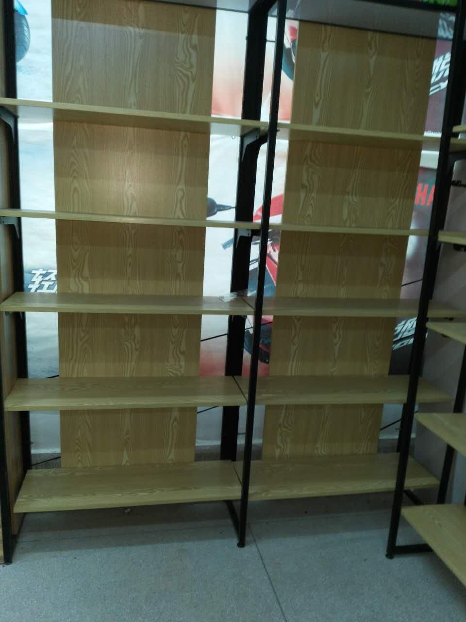 新鋼木進口食品店貨架 母嬰店鋼木貨架  進口食品貨架  鋼木貨架