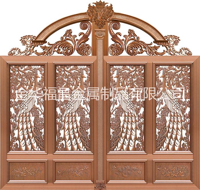 通道大門 通道鋁藝大門圖片