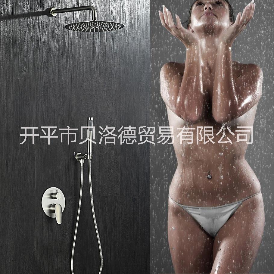 綺美斯不銹鋼圓形吊頂淋浴花灑套裝圖片/綺美斯不銹鋼圓形吊頂淋浴花灑套裝樣板圖 (2)