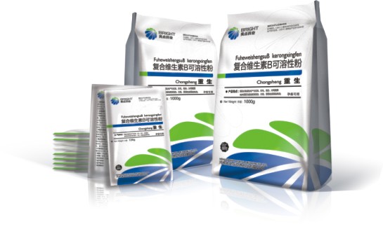 重生（復(fù)合維生素B可溶性粉）防治豬淚斑 炸毛 蒼白 食欲下降