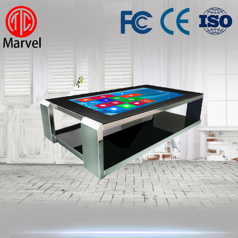 瑪威爾42寸不銹鋼互動觸摸桌 落地式多點(diǎn)觸控* 深圳廠家直銷