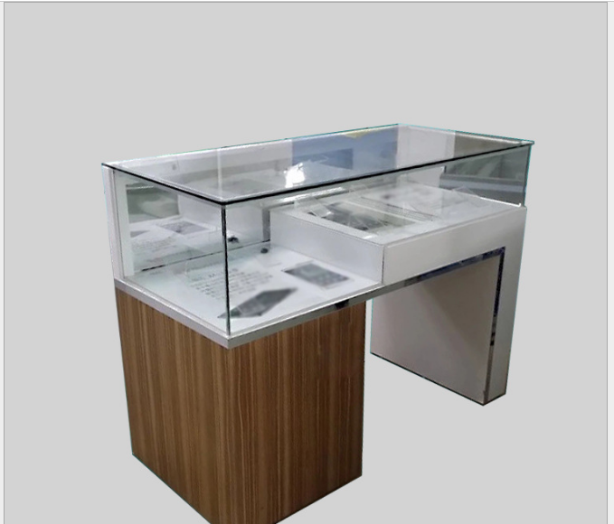 手機柜臺 烤漆柜臺 珠寶銷售化妝品玉器展示柜 中博手機柜臺