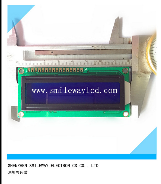 藍屏 1602A 蘭屏LCD液晶圖片