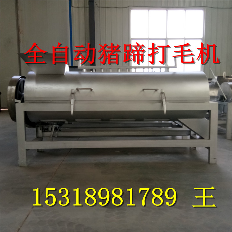全自動豬蹄打毛機(jī)圖片