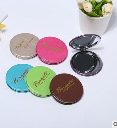 包包寶迷你可愛隨身便攜可折疊小圓鏡小方鏡可定制 可折疊小圓鏡直銷 可折疊小圓化妝鏡