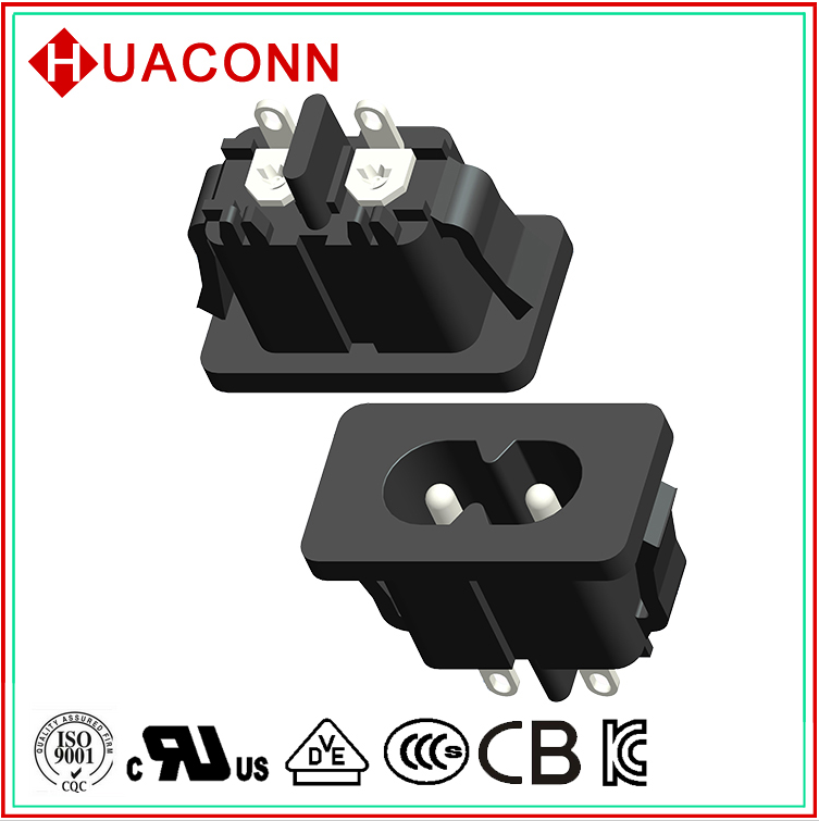 AC插座 8字座  八字插座圖片/AC插座 8字座  八字插座樣板圖 (2)