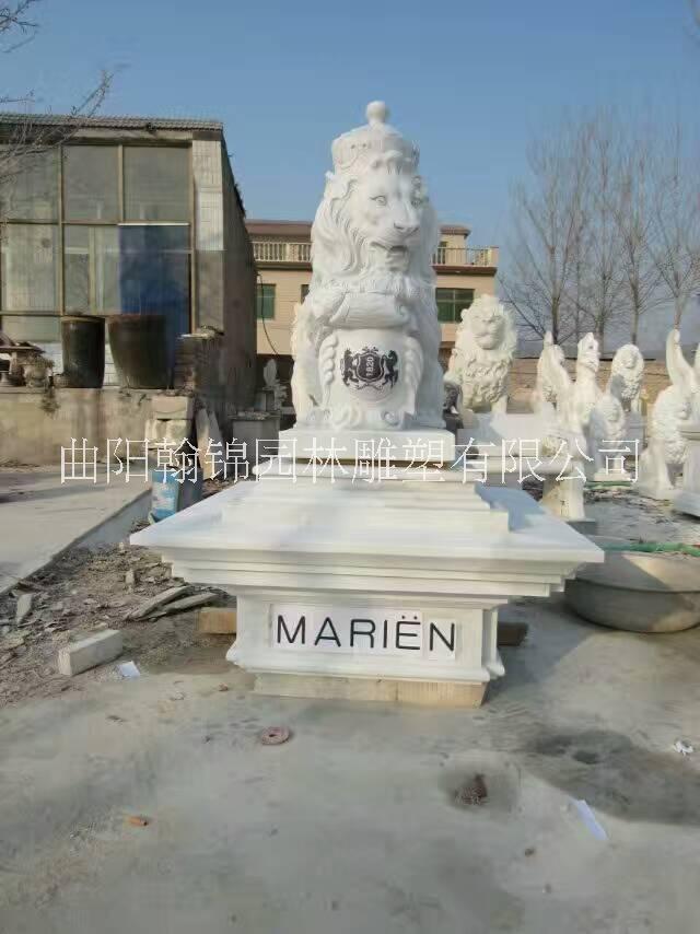 石雕歐式獅子圖片/石雕歐式獅子樣板圖 (1)