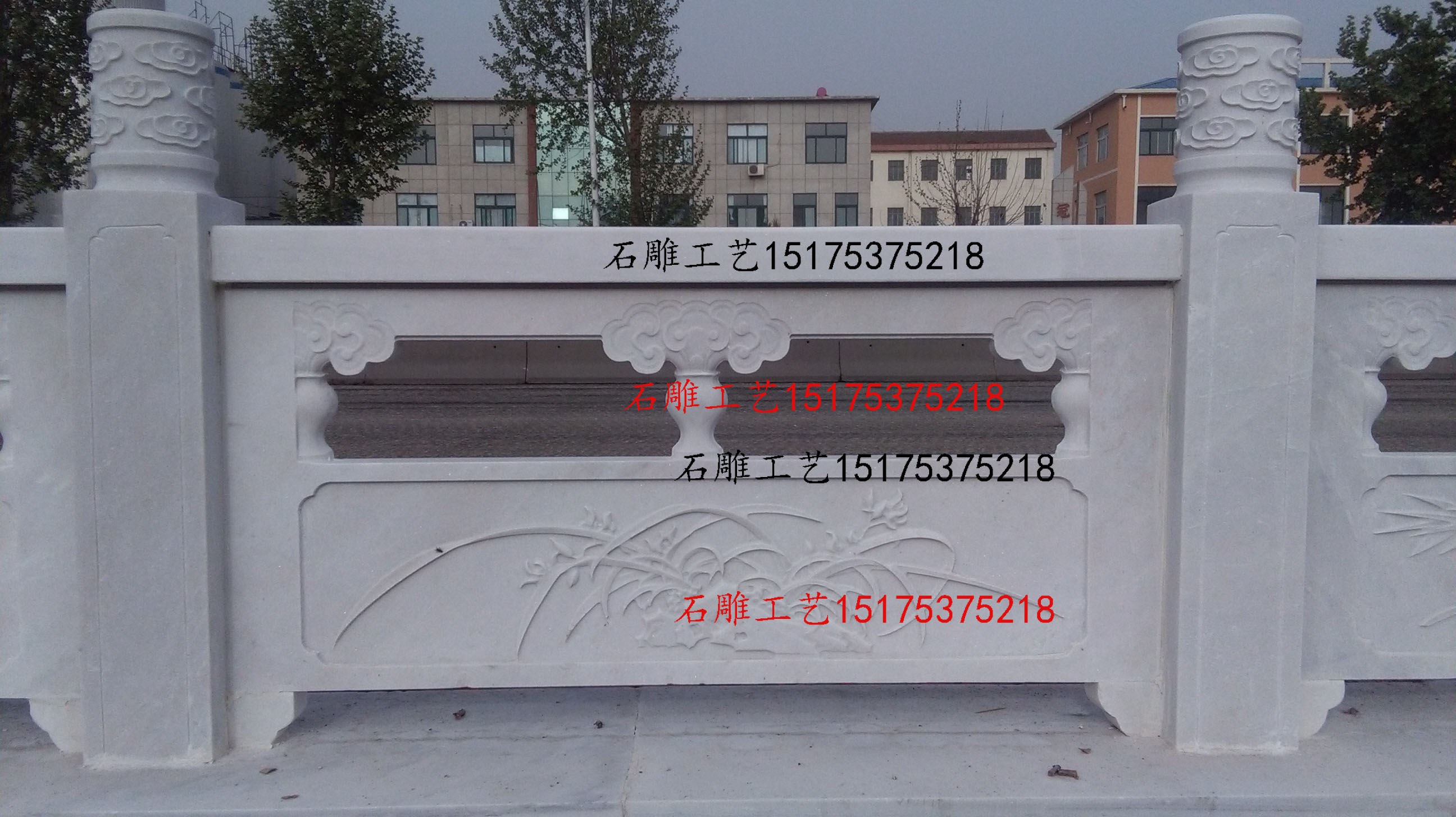 漢白玉扶手圖片/漢白玉扶手樣板圖 (1)