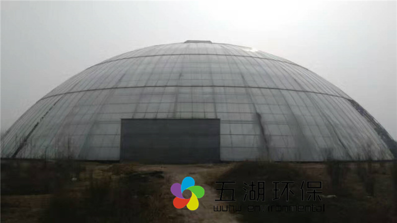圓頂溫室大棚圖片