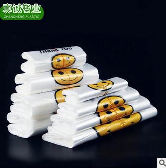 透明3絲笑臉背心袋圖片/透明3絲笑臉背心袋樣板圖 (2)