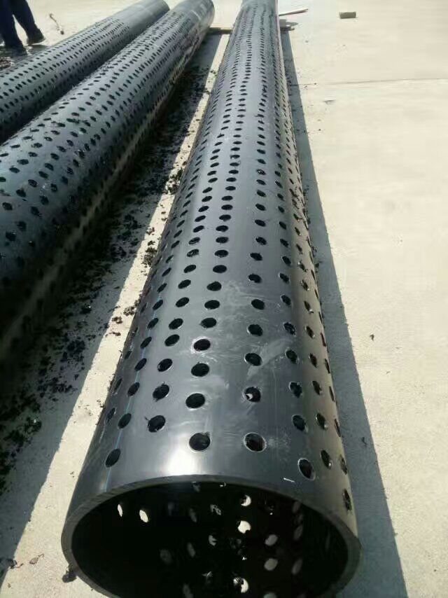 PE打孔管滲漏管頂管穿越管圖片