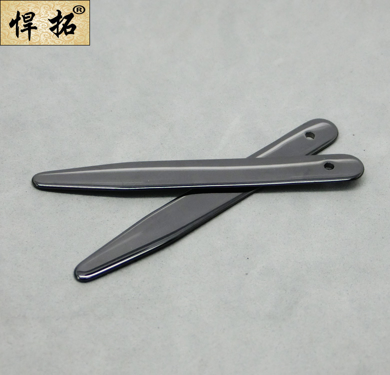 尚尊飾品商務(wù)男士襯衫衣領(lǐng)陶瓷領(lǐng)角片可定制