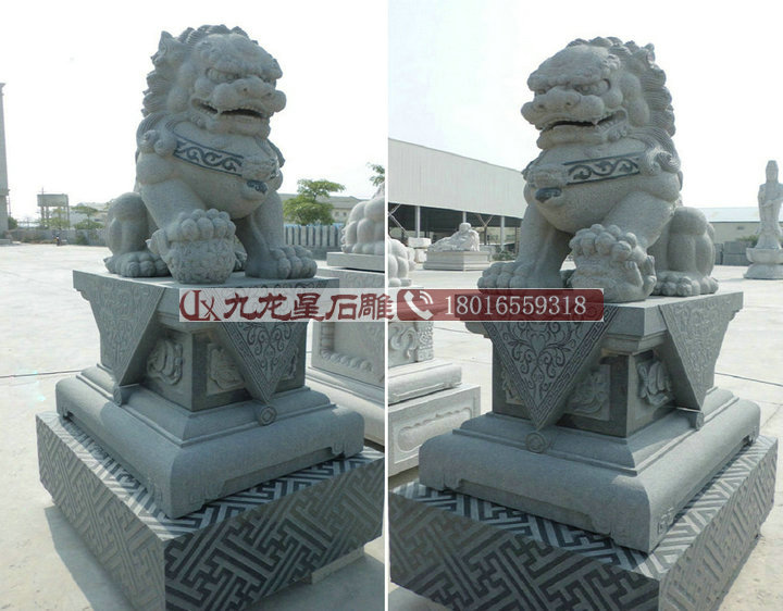 惠安石雕獅子圖片/惠安石雕獅子樣板圖 (2)