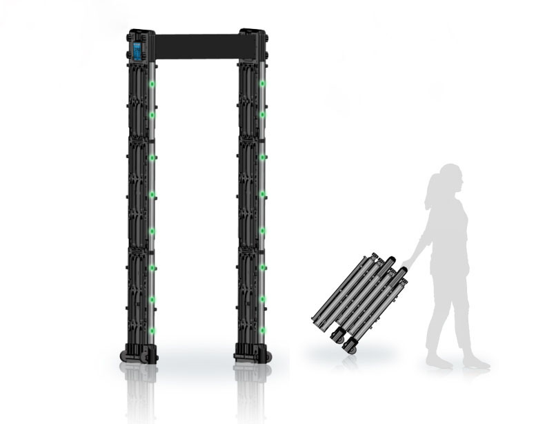 折疊安檢門圖片/折疊安檢門樣板圖 (2)