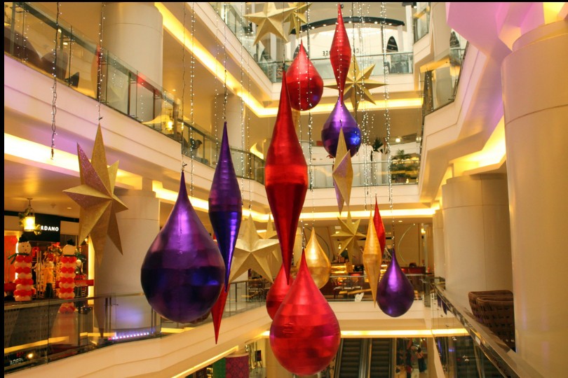 長沙購物中心美陳包裝圖片