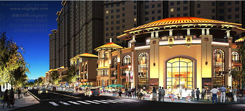 貴州亮化工程|商來街亮化工程設計