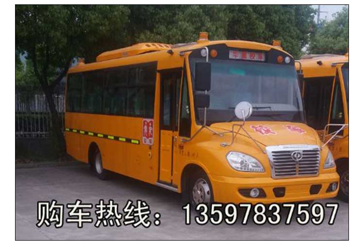 華策42座幼兒園校車圖片