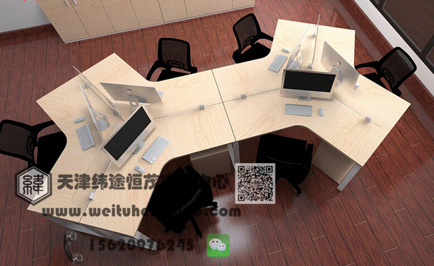 開放式辦公桌圖片/開放式辦公桌樣板圖 (2)