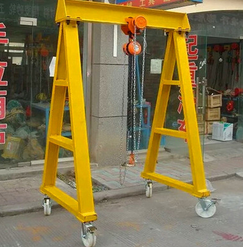 小型龍門吊架 手推龍門架起重機手推龍門吊架 龍門吊架廠家