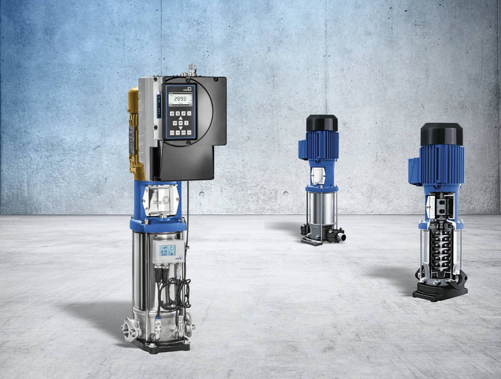 KSB凱士比立式高壓泵Movitec系列Movitec VF 4-7 1.1kw, 2 pole