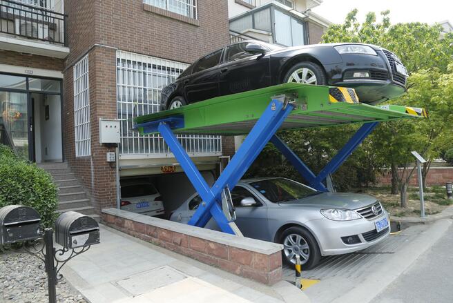 青島別墅專用停車平臺圖片/青島別墅專用停車平臺樣板圖 (2)
