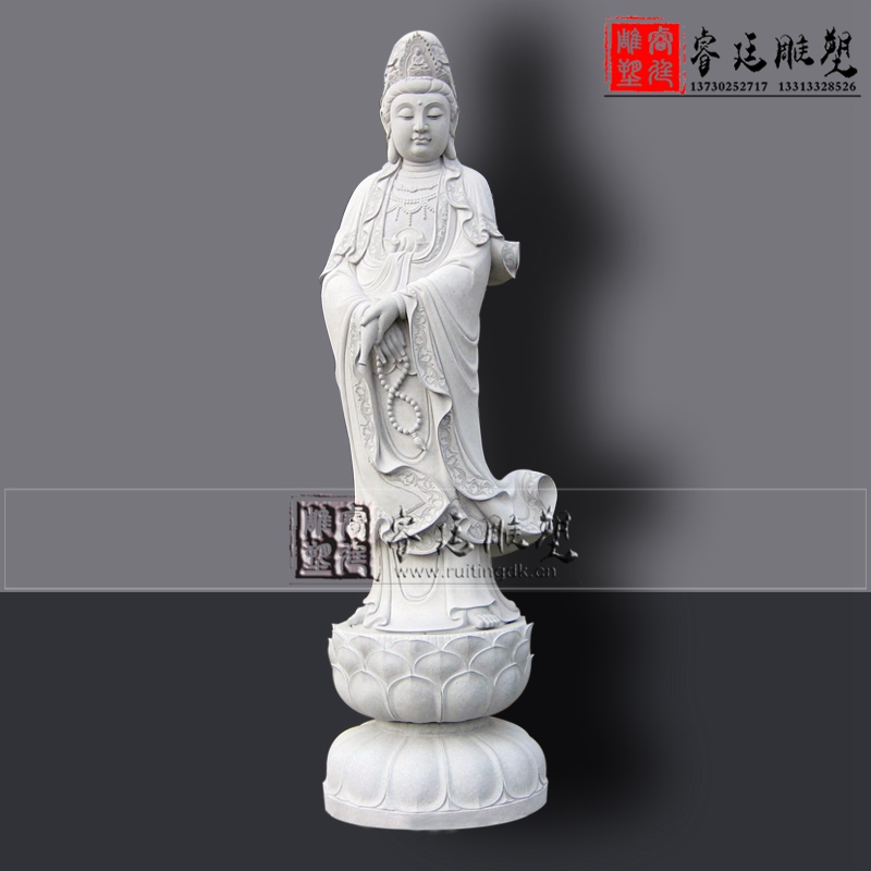 漢白玉觀音像圖片/漢白玉觀音像樣板圖 (4)