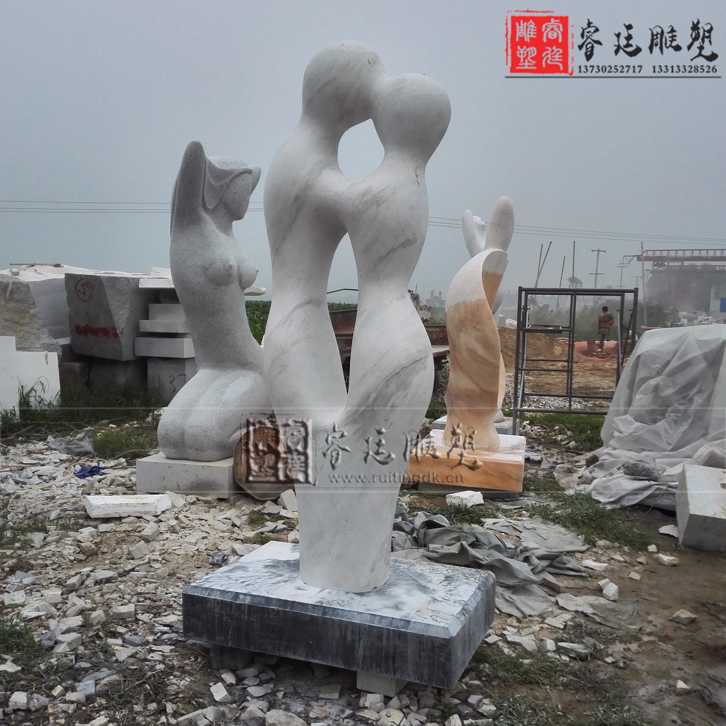 抽象人物雕塑圖片/抽象人物雕塑樣板圖 (4)