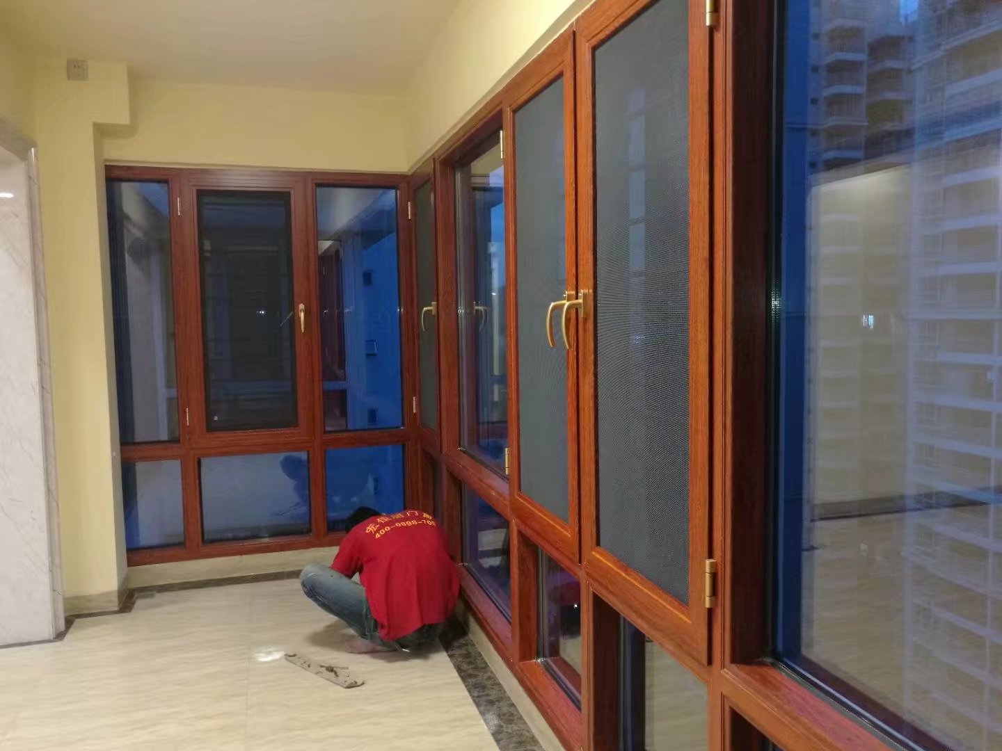 海南鋁合金折疊門圖片/海南鋁合金折疊門樣板圖 (1)