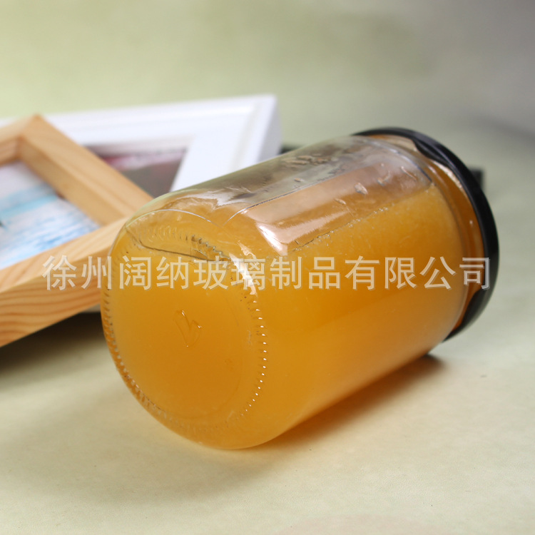 圓形果醬瓶腐乳辣椒醬玻璃瓶 蜂蜜瓶糖果罐燕窩密封瓶