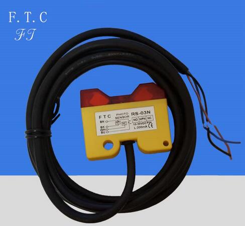 三角光波光電開關(guān) RS-03N  印刷機(jī)用光電開關(guān)RS-03N