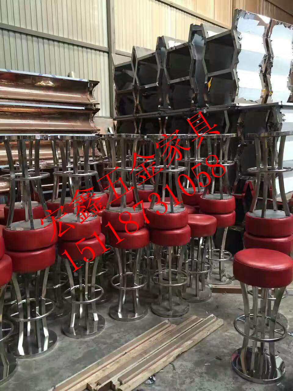 不銹鋼吧臺(tái)廠家圖片