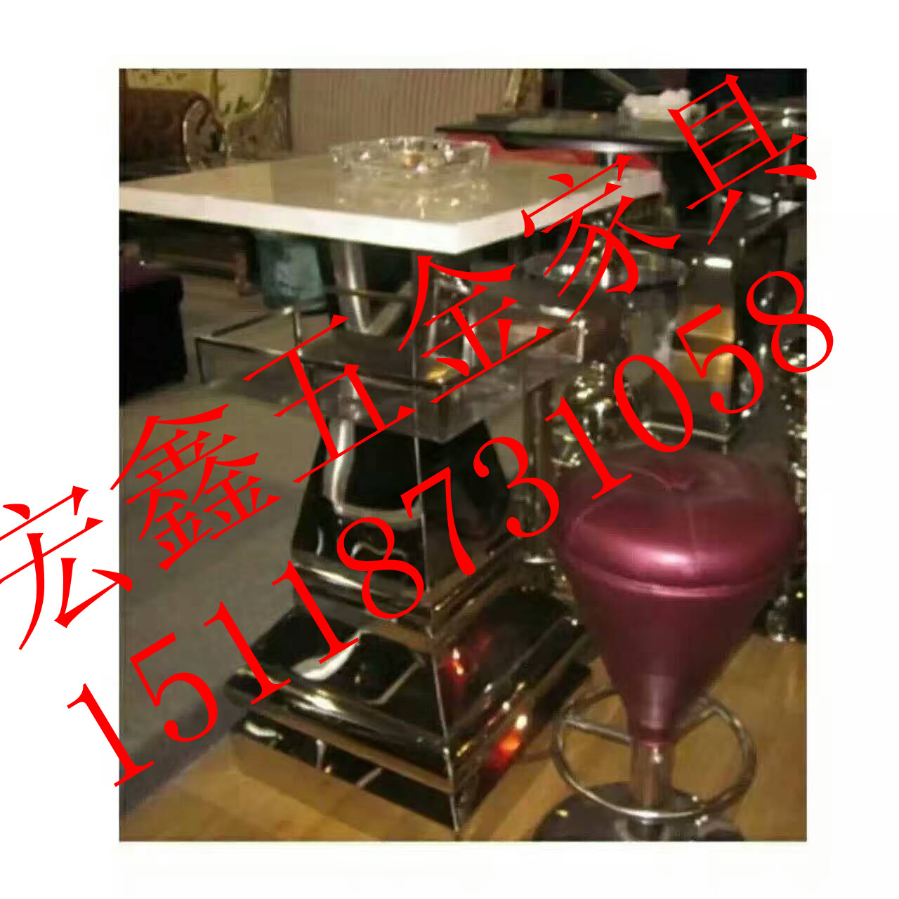 不銹鋼吧臺(tái)圖片/不銹鋼吧臺(tái)樣板圖 (3)
