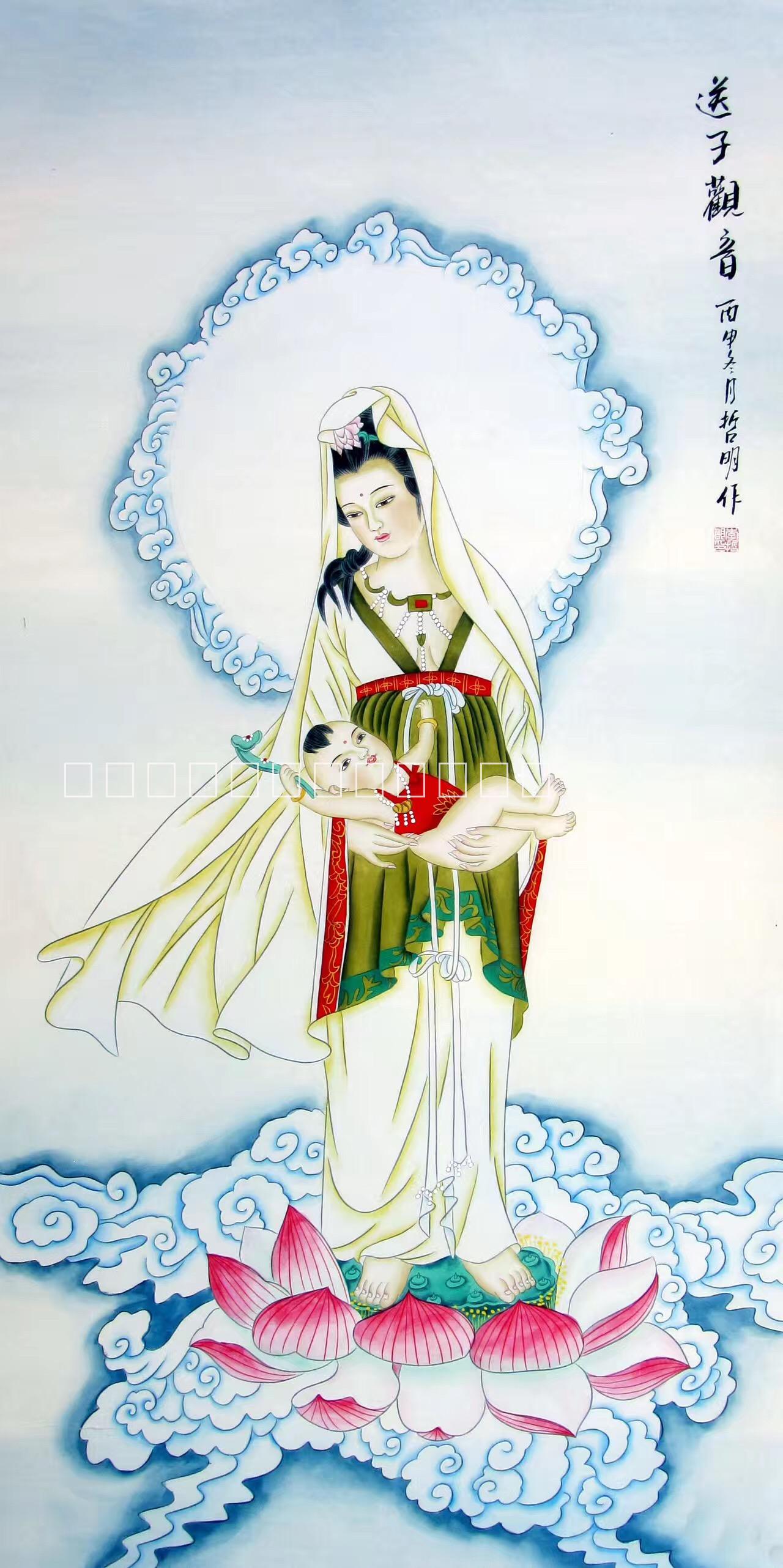 觀音菩薩圖片/觀音菩薩樣板圖 (4)