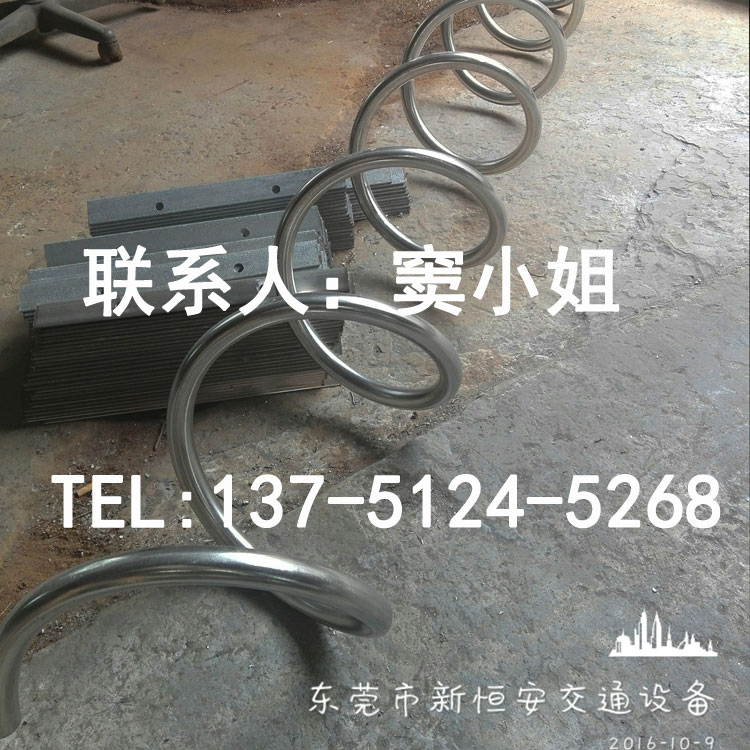 螺旋式自行車停車架圖片/螺旋式自行車停車架樣板圖 (2)